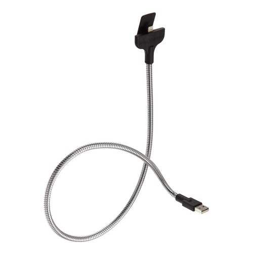Кабель Fuse Chicken Bobine в стальной оплётке для iPhone серебристый в Йота
