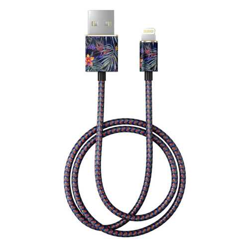 Кабель iDeal Fashion Cable Lightning 1м Mysterious Jungle (IDFCL-72) в Йота