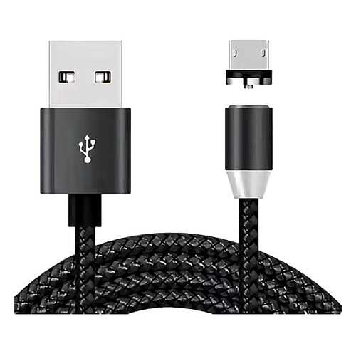 Кабель магнитный Zibelino DC Magnetic USB-microUSB (Black) в Йота