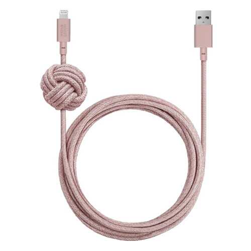 Кабель Native Union NIGHT Lightning 3 м Pink в Йота