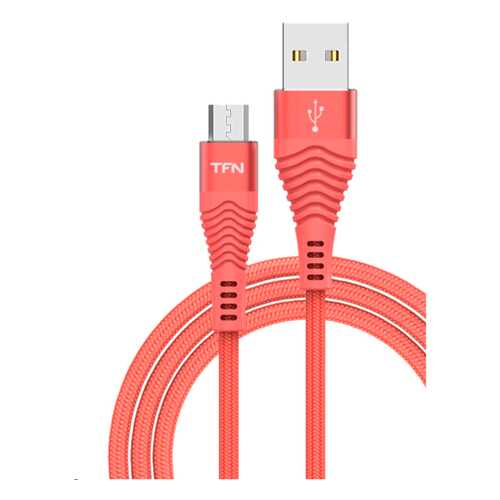 Кабель TFN microUSB forza 1.0m Coral в Йота