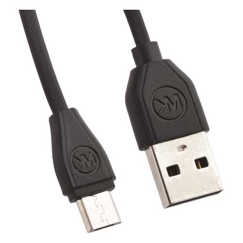 Кабель WK rc-050m microUSB 1м Black в Йота