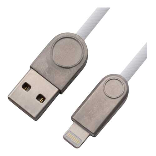 Кабель Zetton Lightning 1м White (ZTUSBRSETWEA8) в Йота