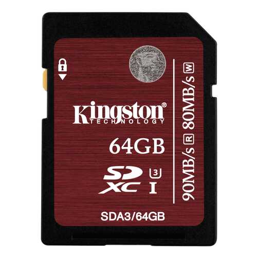 Карта памяти Kingston Micro SDHC SDA3 64GB в Йота