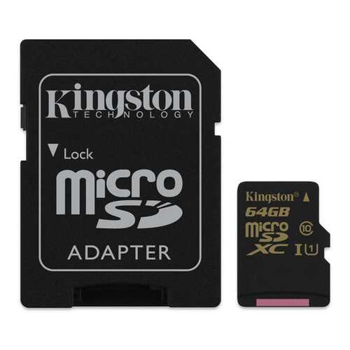 Карта памяти Kingston Micro SDXC SDCA10 64GB в Йота