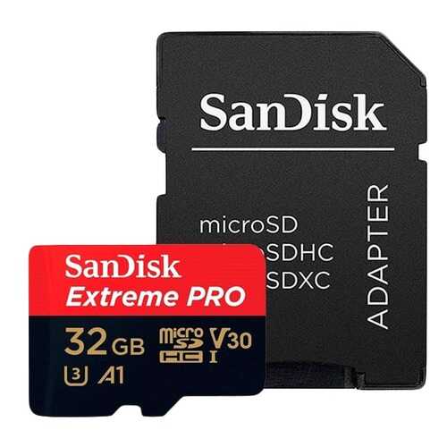 Карта памяти SanDisk Micro SDHC Extreme Pro SDSQXCG-032G-GN6MA 32GB в Йота