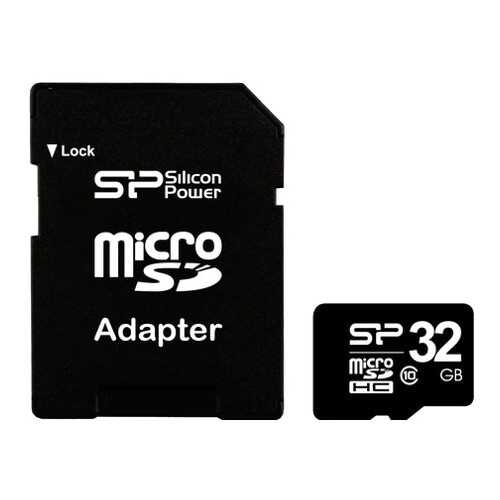 Карта памяти Silicon Power microSDHC 32Gb Class10 (SP032GBSTH010V10) в Йота