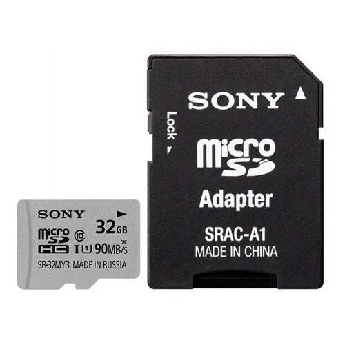 Карта памяти Sony Micro SDHC SR-32MY3A/ST 32GB в Йота