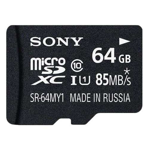 Карта памяти Sony Micro SDHC UHS-I SR-64MY1A/T 64GB в Йота