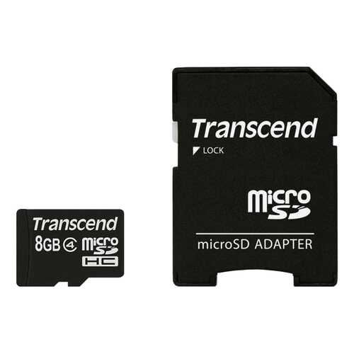 Карта памяти Transcend Micro SDHC TS8GUSDHC4 8GB в Йота