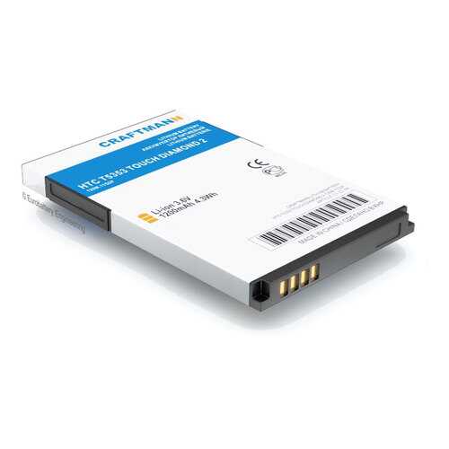 Аккумулятор TOPA160 для HTC T5353 Touch Diamond 2,T5588,T3333,A3288,F3188 (C1.02.181) в Йота