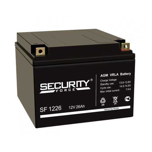 Аккумулятор Security Force SF 1226 в Йота