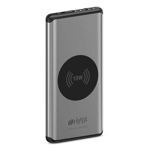 Внешний аккумулятор HIPER NANO X 10000 mAh Silver, с беспроводной зарядкой в Йота