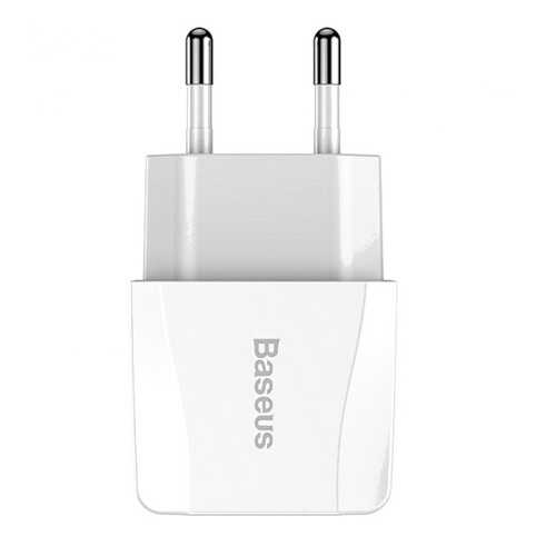 Сетевое зарядное устройство Baseus Mini Dual-U Charger 2xUSB 2.1A CCALL-MN02 White в Йота