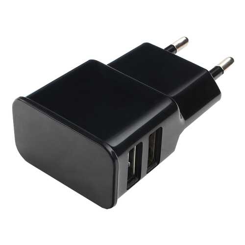 Сетевое зарядное устройство Cablexpert 2 USB 2,1A Black в Йота