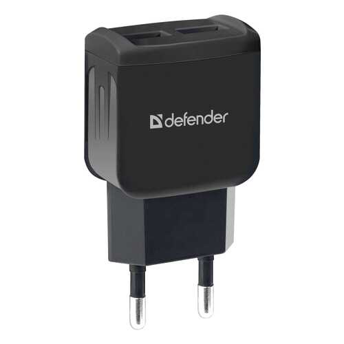 Сетевое зарядное устройство Defender UPC-23 2.1А 2USB Black в Йота