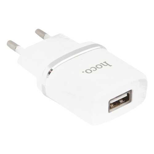 Сетевое зарядное устройство Hoco C11 Smart Dual 1 USB 1A White в Йота