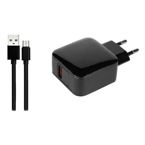 Сетевое зарядное устройство Jet.A UC-C22 1 USB 3A Black в Йота