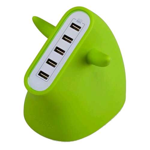 Сетевое зарядное устройство MoMax U.Bull 5 USB 8A Green в Йота