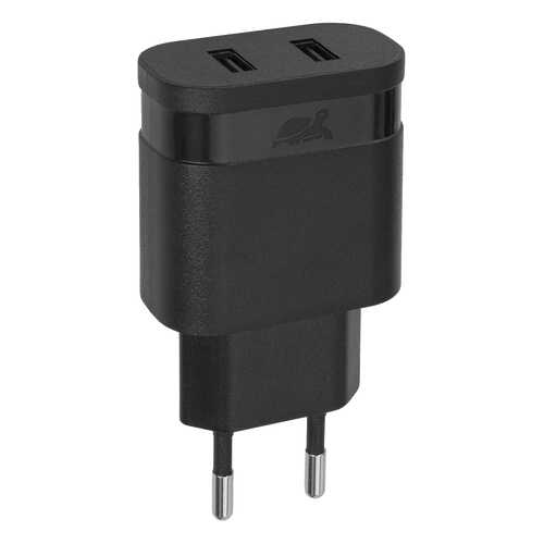 Сетевое зарядное устройство RivaCase 2 USB 2,4A Black в Йота