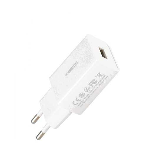 Сетевое зарядное устройство WK FullSpeed 1USB 2.1A White в Йота