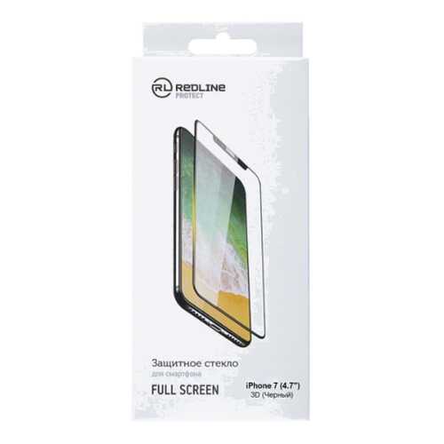 Защитное стекло для смартфона Red Line для iPhone 7 (4.7''), Full Screen(3D) TG Black в Йота
