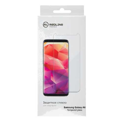 Защитное стекло для смартфона Red Line для Samsung Galaxy A6, tempered glass в Йота