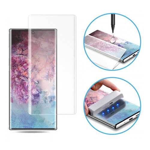 Защитное стекло Epik Nanoscarle Light full glue c УФ лампой для Samsung Galaxy Note 10 в Йота