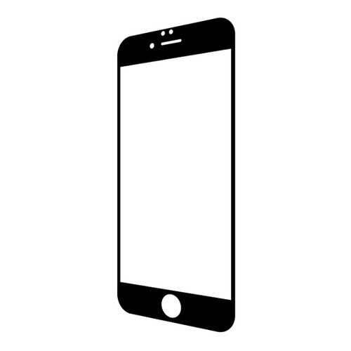 Защитное стекло Full Glue Premium Krutoff для iPhone 6/6S Black в Йота