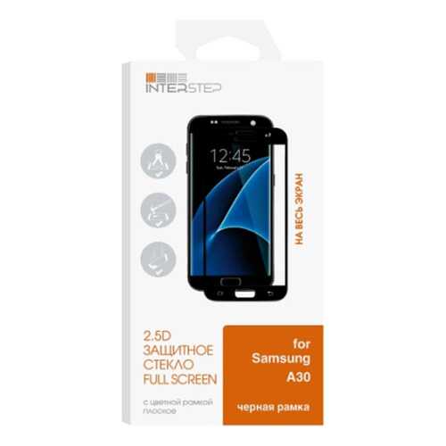 Защитное стекло InterStep 2,5D для Samsung Galaxy A30 (IS-TG-SAMA30FSB-000B202) в Йота
