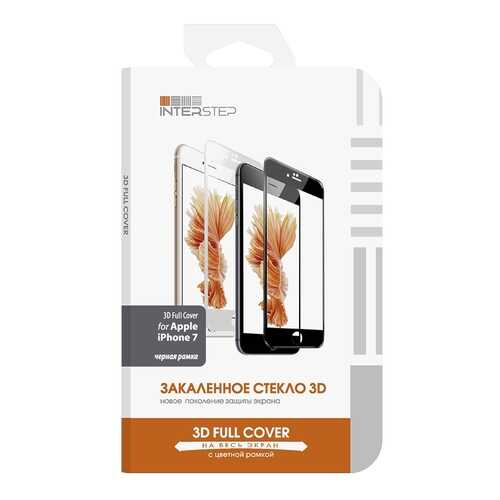 Защитное стекло InterStep для Apple iPhone 7 Black в Йота