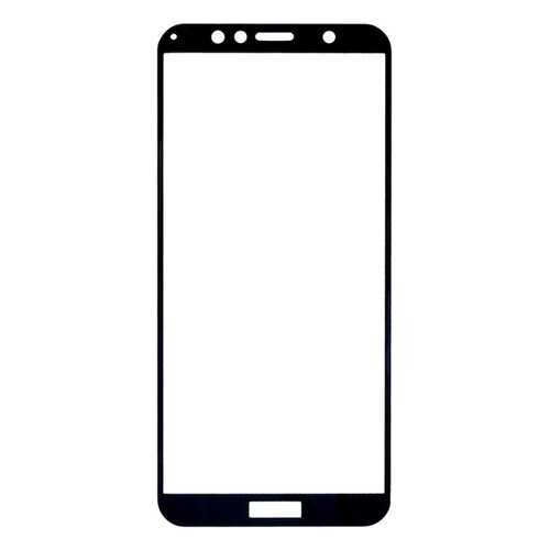 Защитное стекло на весь экран полноклеевое для Huawei Honor 7C / Honor 7A Pro черное в Йота