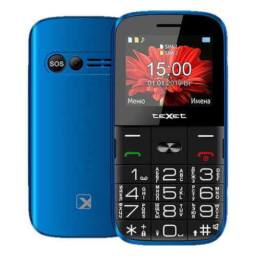 Мобильный телефон teXet TM-B227 Blue в Йота