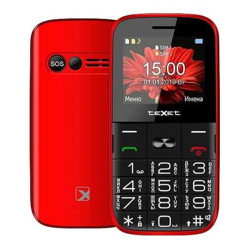 Мобильный телефон teXet TM-B227 Red в Йота