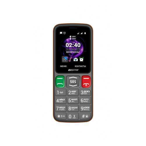 Мобильный телефон Digma Linx S240 Grey/Orange (LT2060PM) в Йота