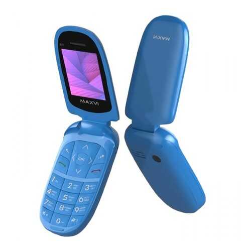 Мобильный телефон Maxvi E1 (2 SIM) Blue в Йота