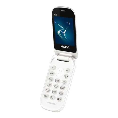 Мобильный телефон Maxvi E3 (2 SIM) White в Йота