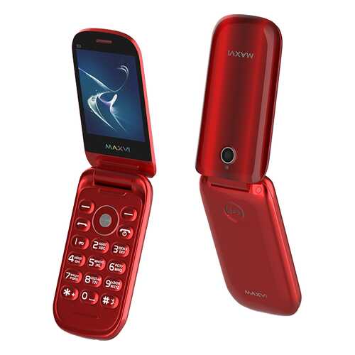 Мобильный телефон Maxvi E3 Radiance Red в Йота