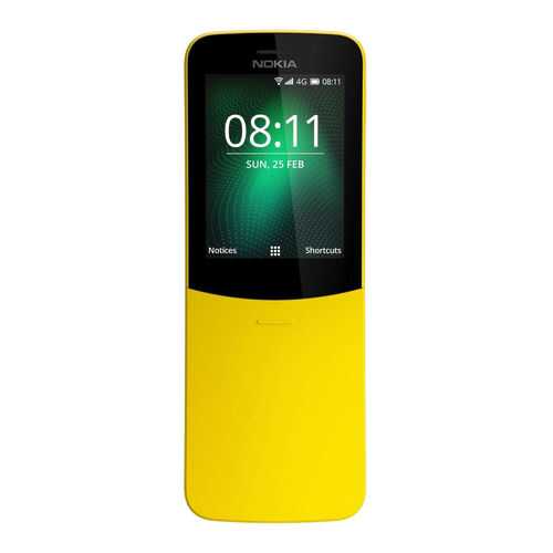 Мобильный телефон Nokia 8110 (TA-1048) Yellow в Йота
