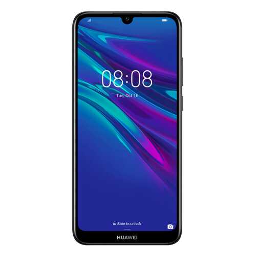 Смартфон Huawei Y6 (2019) 32Gb Midnight Black (MRD-LX1F) в Йота