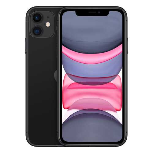 Смартфон Apple iPhone 11 64GB Black (MWLT2RU/A) в Йота