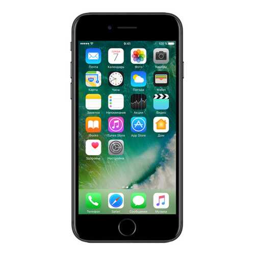 Смартфон Apple iPhone 7 128Gb Black (MN922RU/A) в Йота